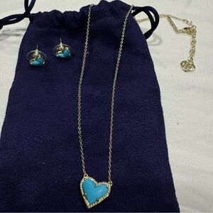 Kendra Scott Gold Necklace Set